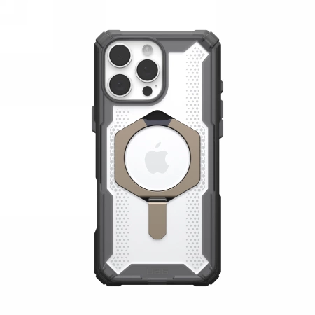 UAG Plasma XTE MagSafe dėklas, skirtas iPhone 16 Pro Max, titano spalvos