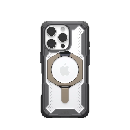 UAG Plasma XTE MagSafe dėklas telefonui iPhone 16 Pro, titano spalvos