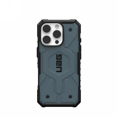 UAG Pathfinder MagSafe dėklas, skirtas iPhone 16 Pro, mėlynas