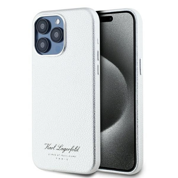 Apple iPhone 16 Pro Max 6.9'' Karl Lagerfeld Hotel RSG Cover Case, Gray