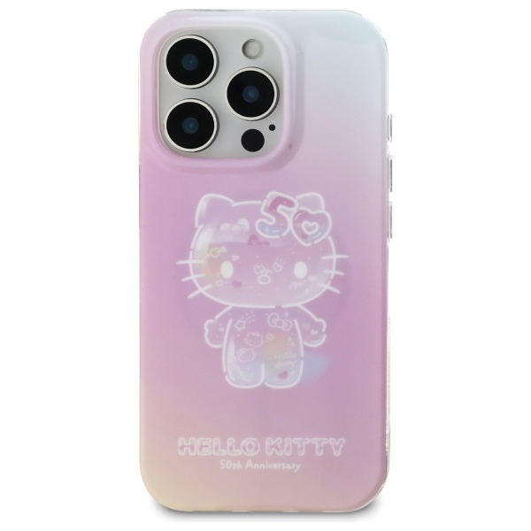 Hello Kitty dėklas iPhone 16 Pro su MagSafe, rožinis