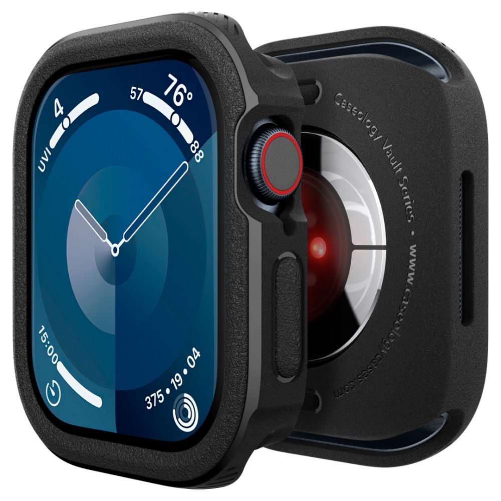 Caseology Vault Case for Apple Watch 10 (46 mm), Black