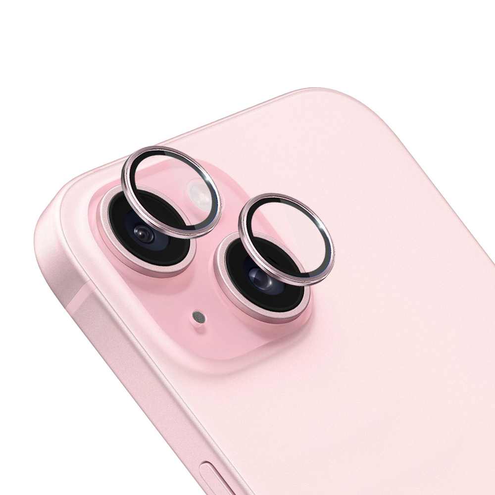 Kameros apsauga 3mk Lens Protection Pro skirta iPhone 15, rožinė