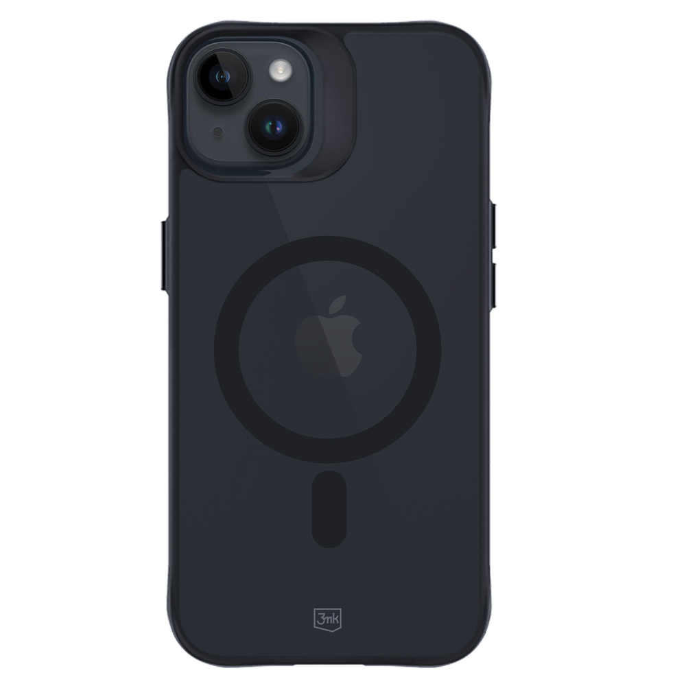 3mk iPhone 14 Plus dėklas Smoke MagCase, pusiau skaidrus