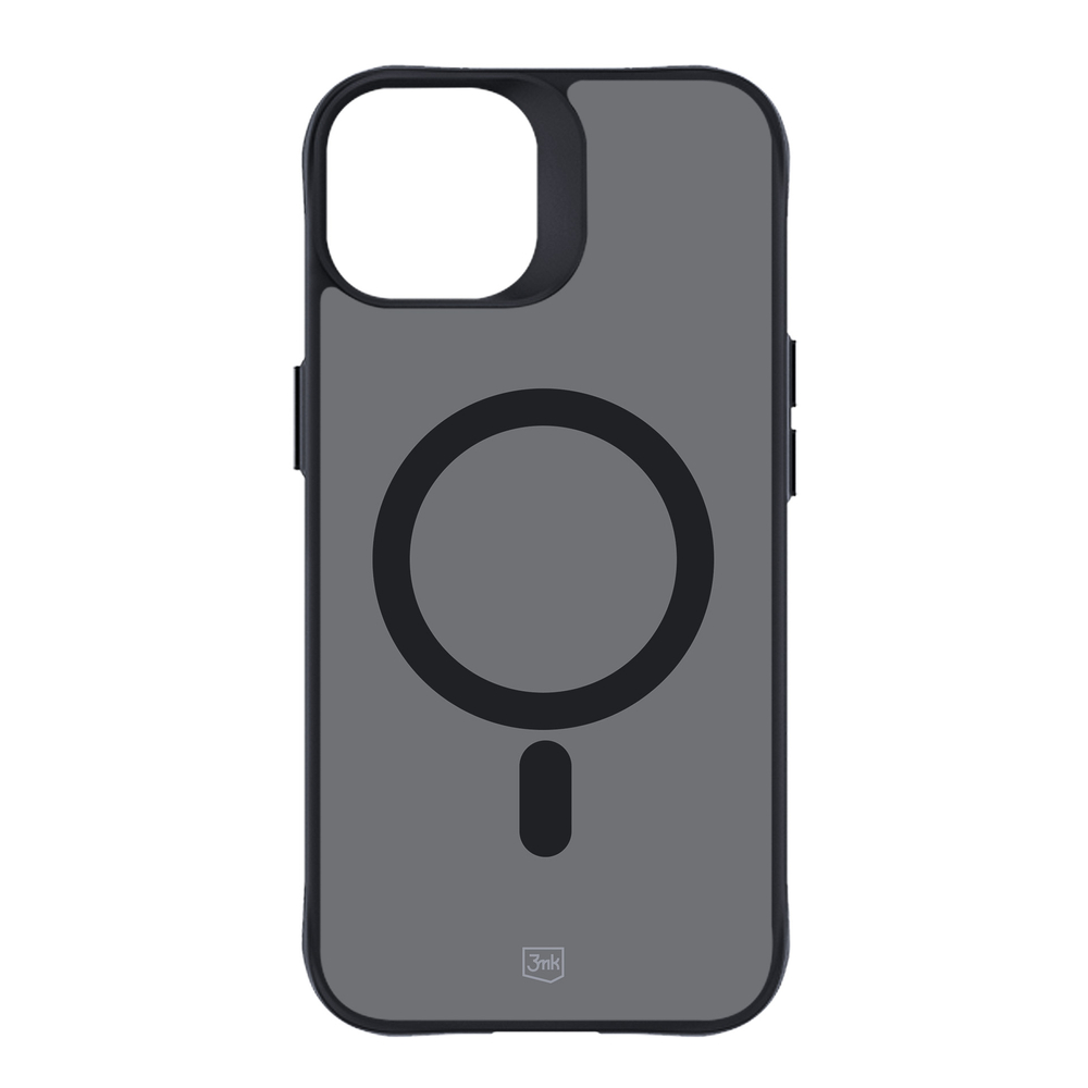 3mk Smoke MagCase dėklas iPhone 13 / 14 su MagSafe, pusiau skaidrus