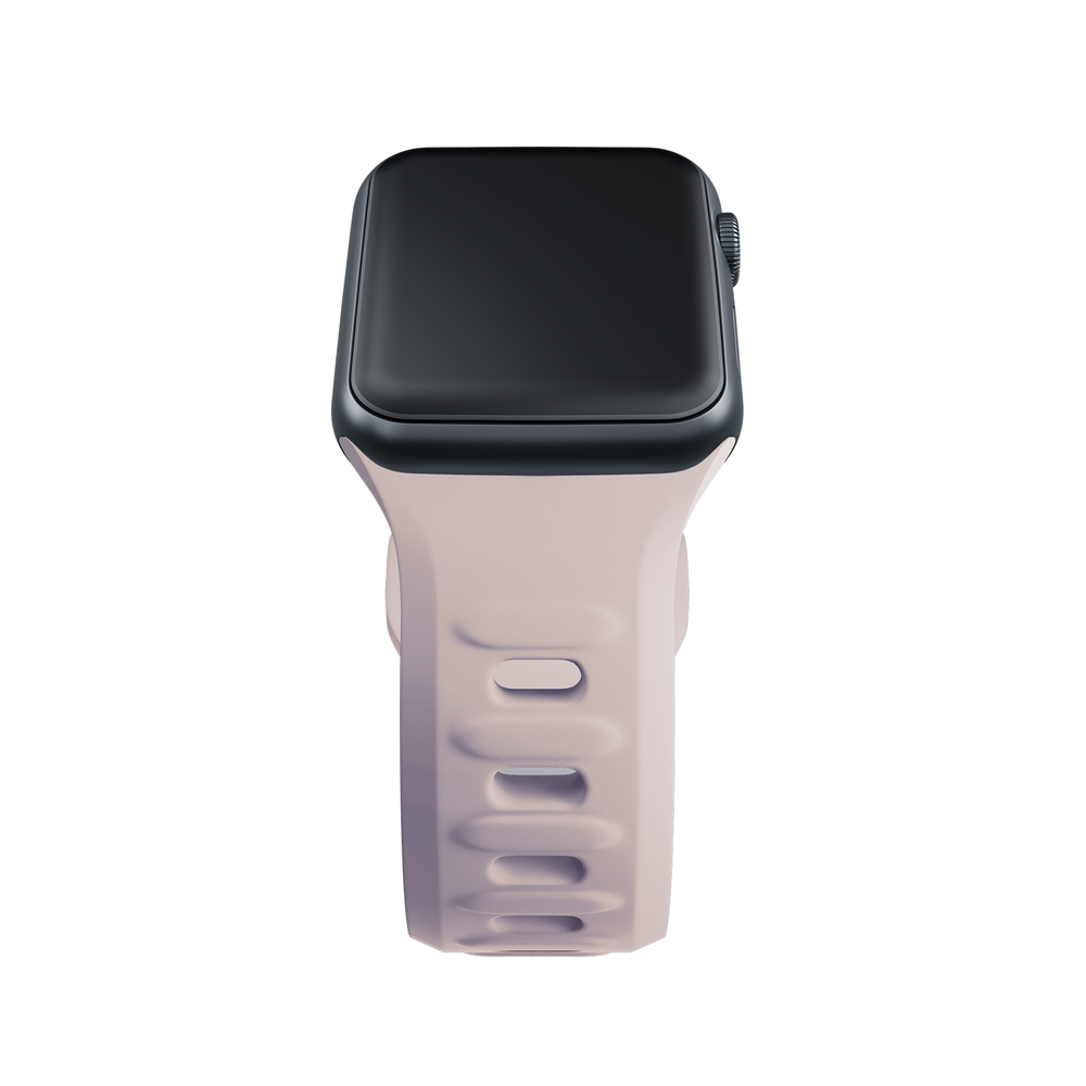 3mk Silicone Strap for Apple Watch 38/40/41mm Beige