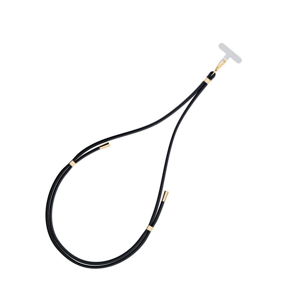 3mk EasyClip Smartphone Lanyard, Black