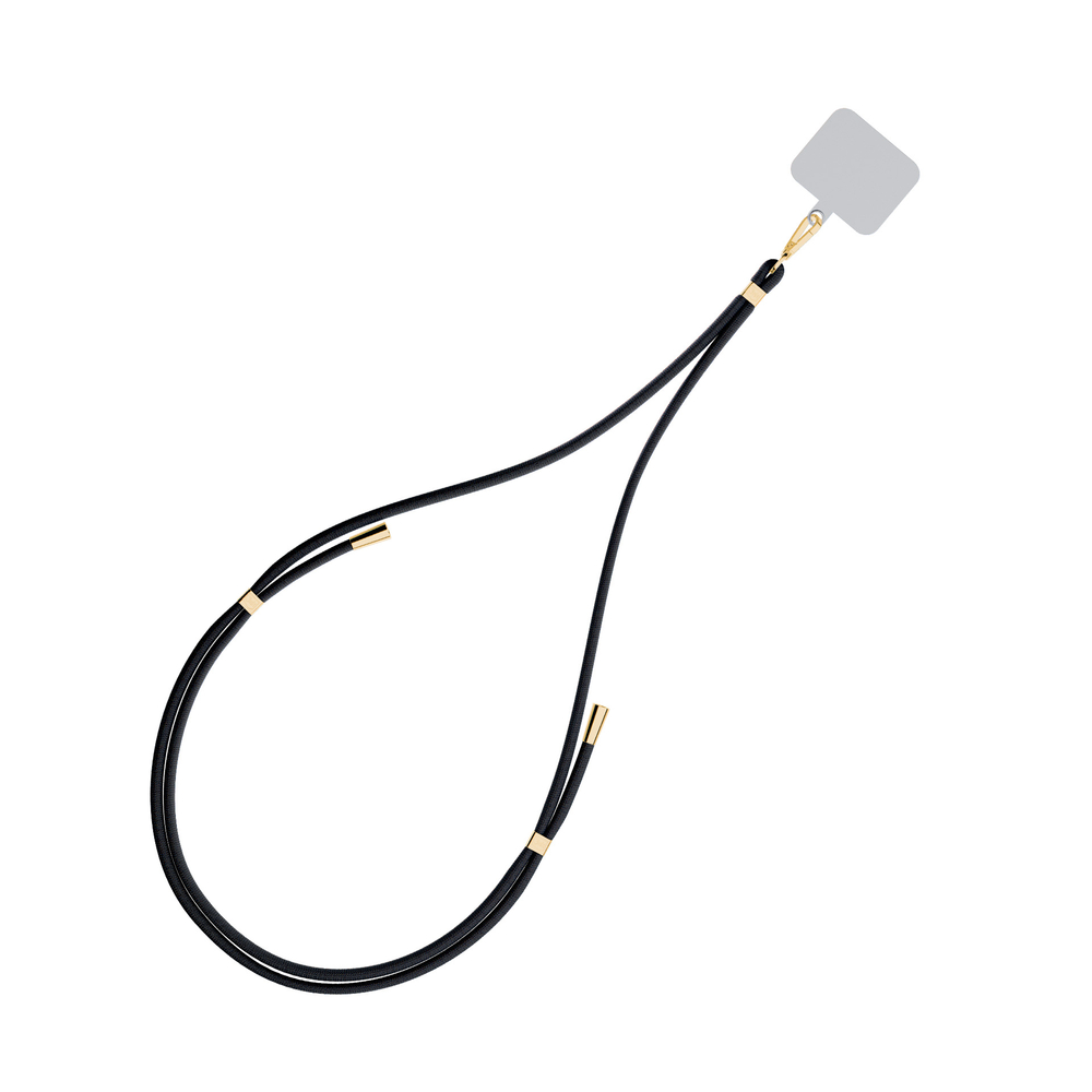 3mk EasyClip Smartphone Lanyard, Black