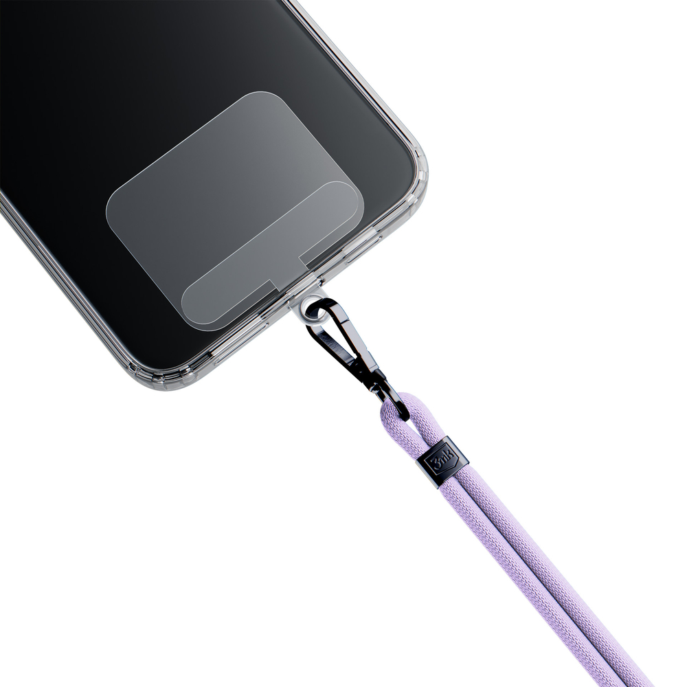 Telefono virvelė 3mk EasyClip, violetinė