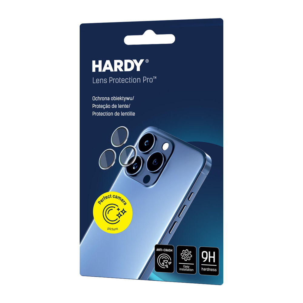 Apple iPhone 16 Pro /16 Pro Max - HARDY Lens Protection Pro Black
