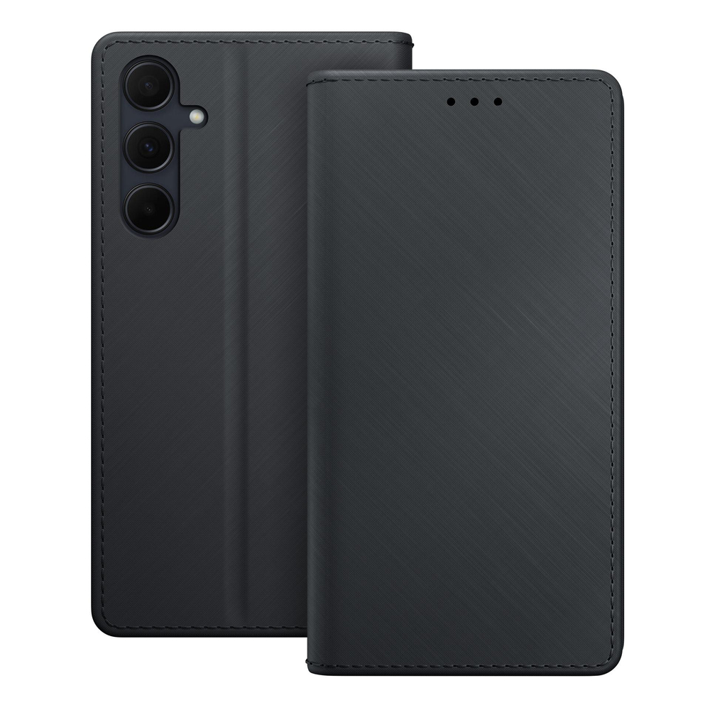 3mk Wallet Case for Samsung Galaxy A25 5G, Black