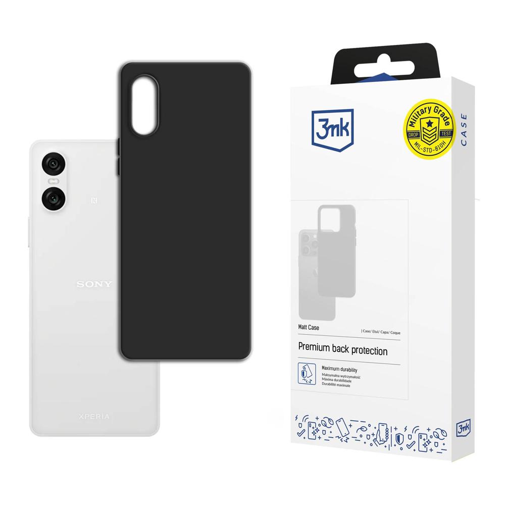 3Mk Protection Matt Case Dėklas Sony Xperia 10 VI Juodas