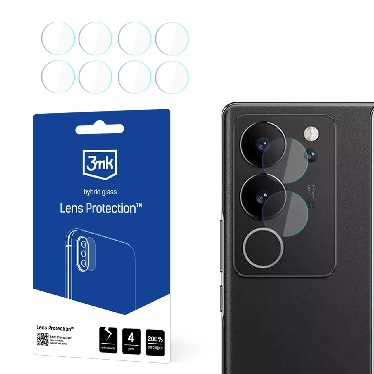 Vivo V29 5G - 3mk Lens Protection