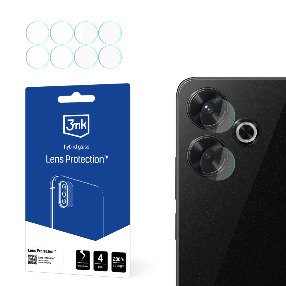 Redmi 13 4G - 3mk Lens Protection