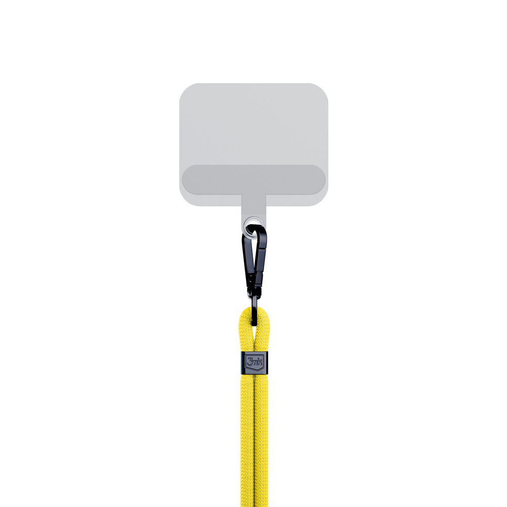 Smartphone Lanyard 3mk EasyClip, Yellow