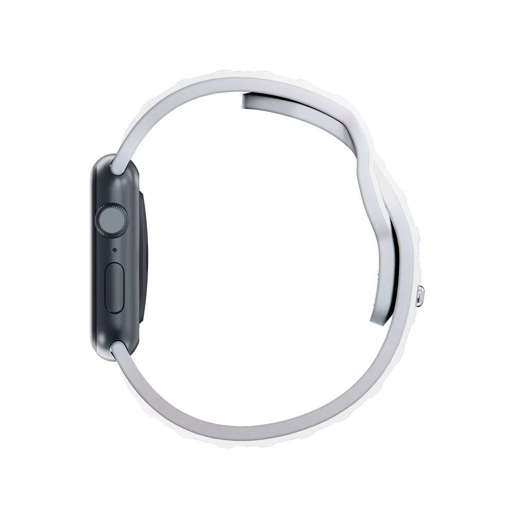 3mk silikoninis dirželis Apple Watch 38 / 40 / 41 mm, baltas