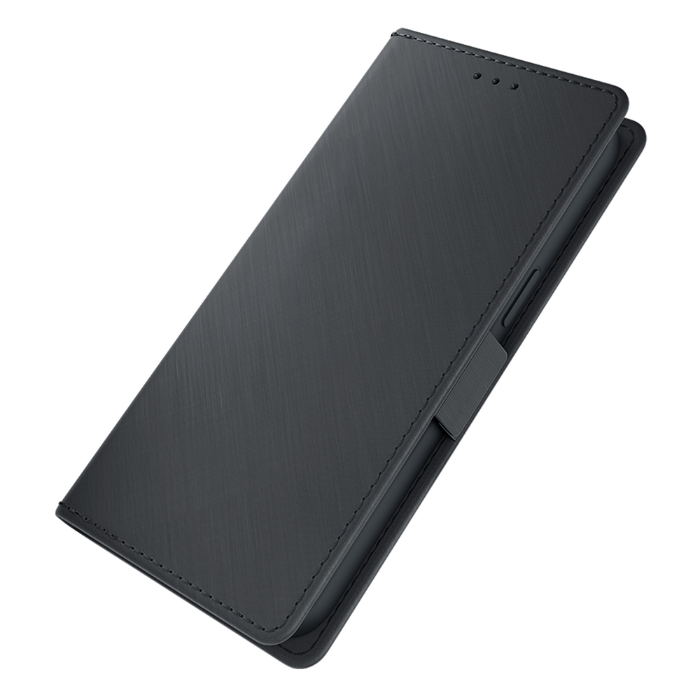 „3mk“ atverčiamasis dėklas „Xiaomi Redmi Note 12 Pro“, juodas