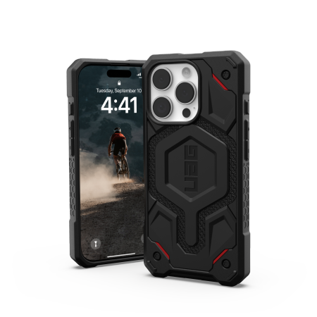 UAG Monarch Pro dėklas su MagSafe skirtas iPhone 16 Pro, juodas