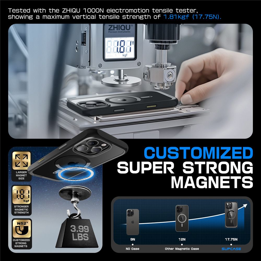 Supcase UB MAG MAGSAFE IPHONE 16 PRO MAX BLACK