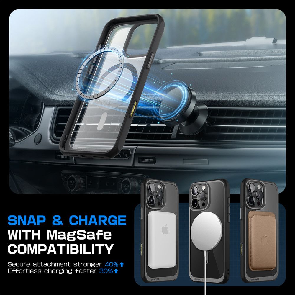 Supcase UB MAG MAGSAFE IPHONE 16 PRO MAX BLACK