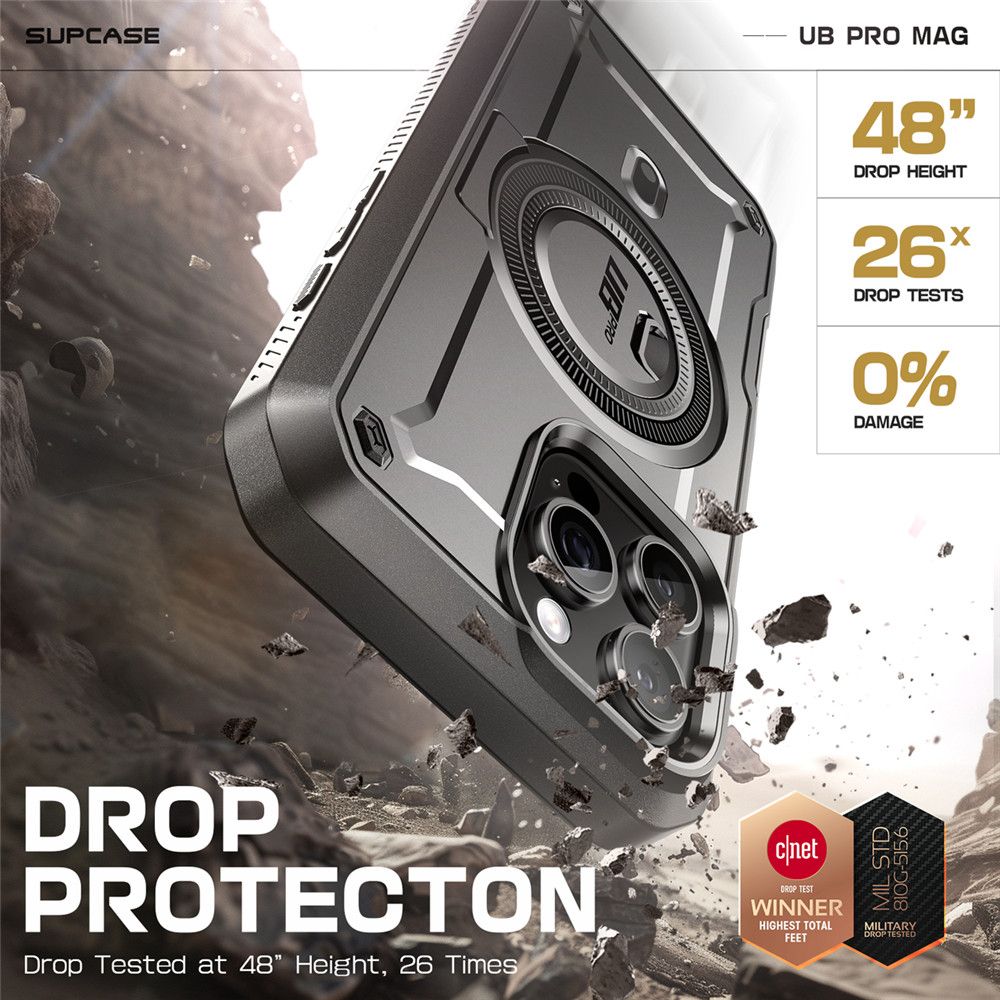 Supcase UB PRO MAG MAGSAFE IPHONE 16 PRO BLACK