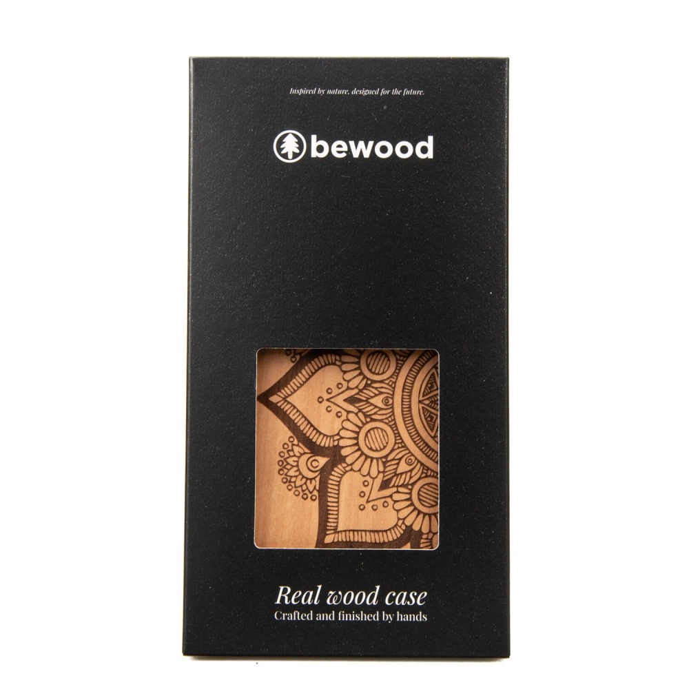 Bewood Wooden Case for iPhone 16 Pro Max MANDALA LANGUAGE