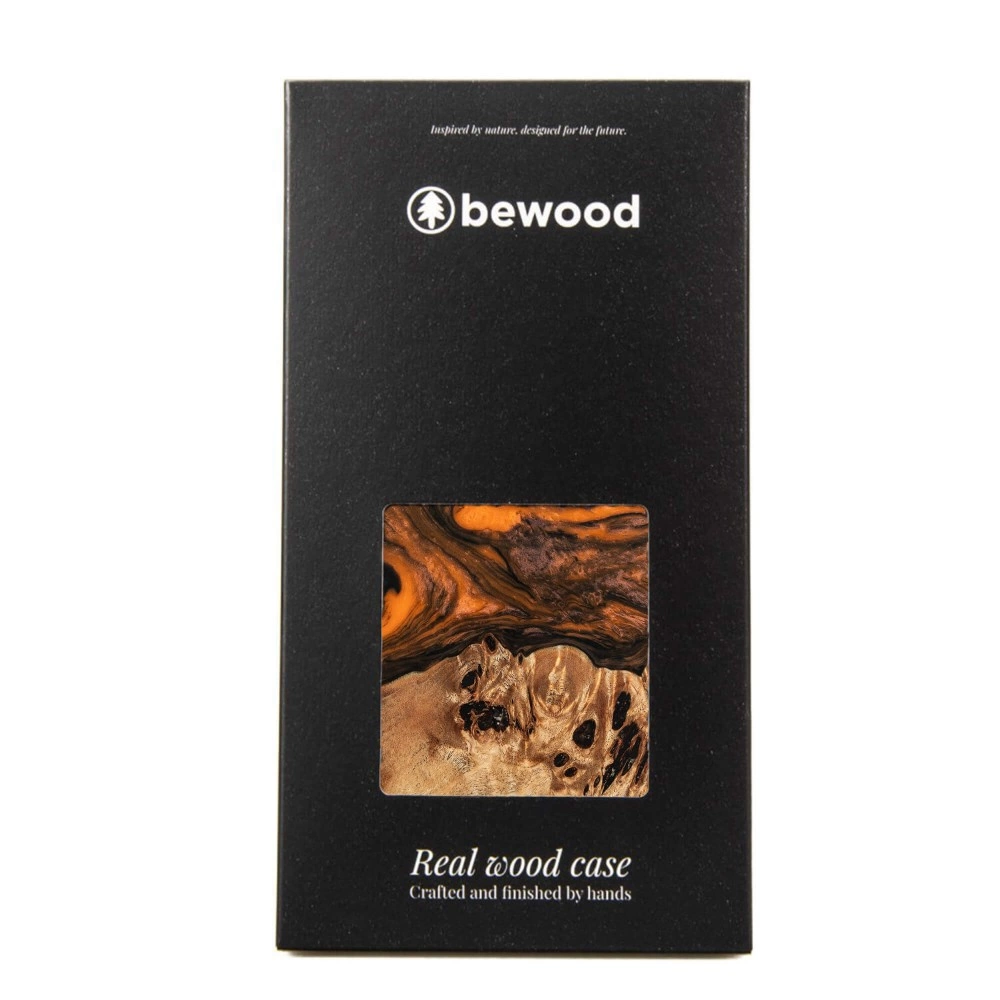 Bewood Unique dėklas, skirtas iPhone 16 Pro Max, oranžinis