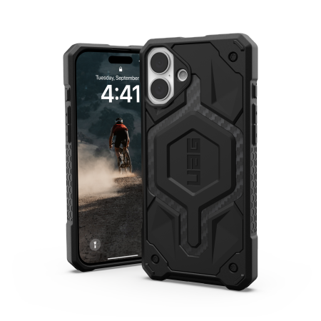 UAG Monarch Pro dėklas su MagSafe skirtas iPhone 16 Plus, juodas