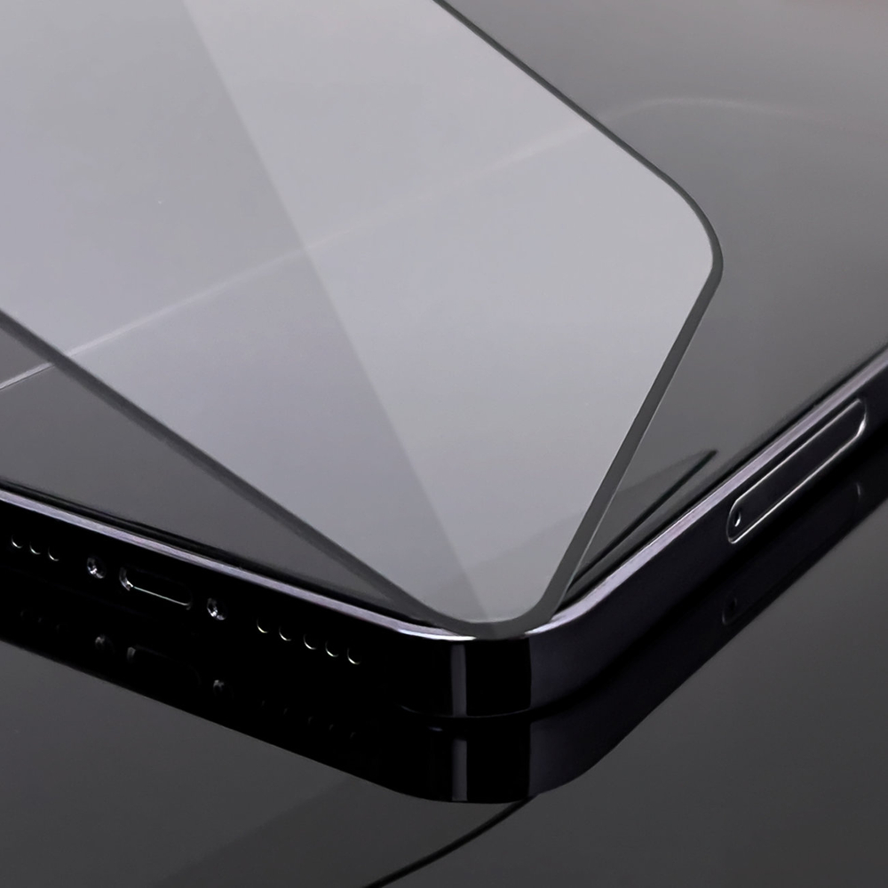 Wozinsky iPhone 15 Pro Max Tempered Glass Full Glue (2 pcs), Black