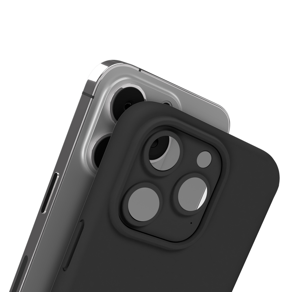SBS Full Active D3O dėklas, skirtas iPhone 15 Pro, juodas