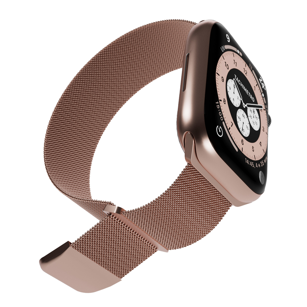 Puro Milanese dirželis Apple Watch 38 / 40 / 41 mm, rožinis