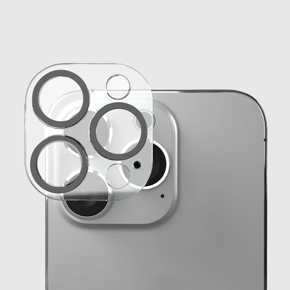 SBS iPhone 15 Pro / 15 Pro Max Camera Lens Protector D3O, Transparent