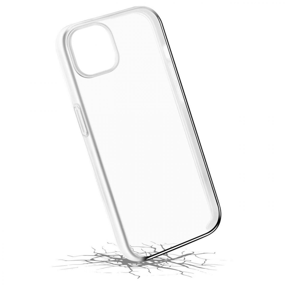 Puro Impact Clear Case for iPhone 14 / 13, Transparent