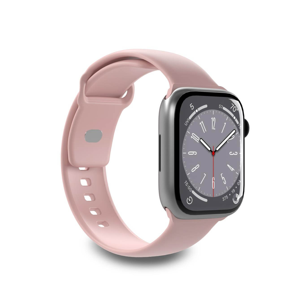 Puro Apple Watch 38 / 40 / 41 mm Strap Icon Silicone, Pink