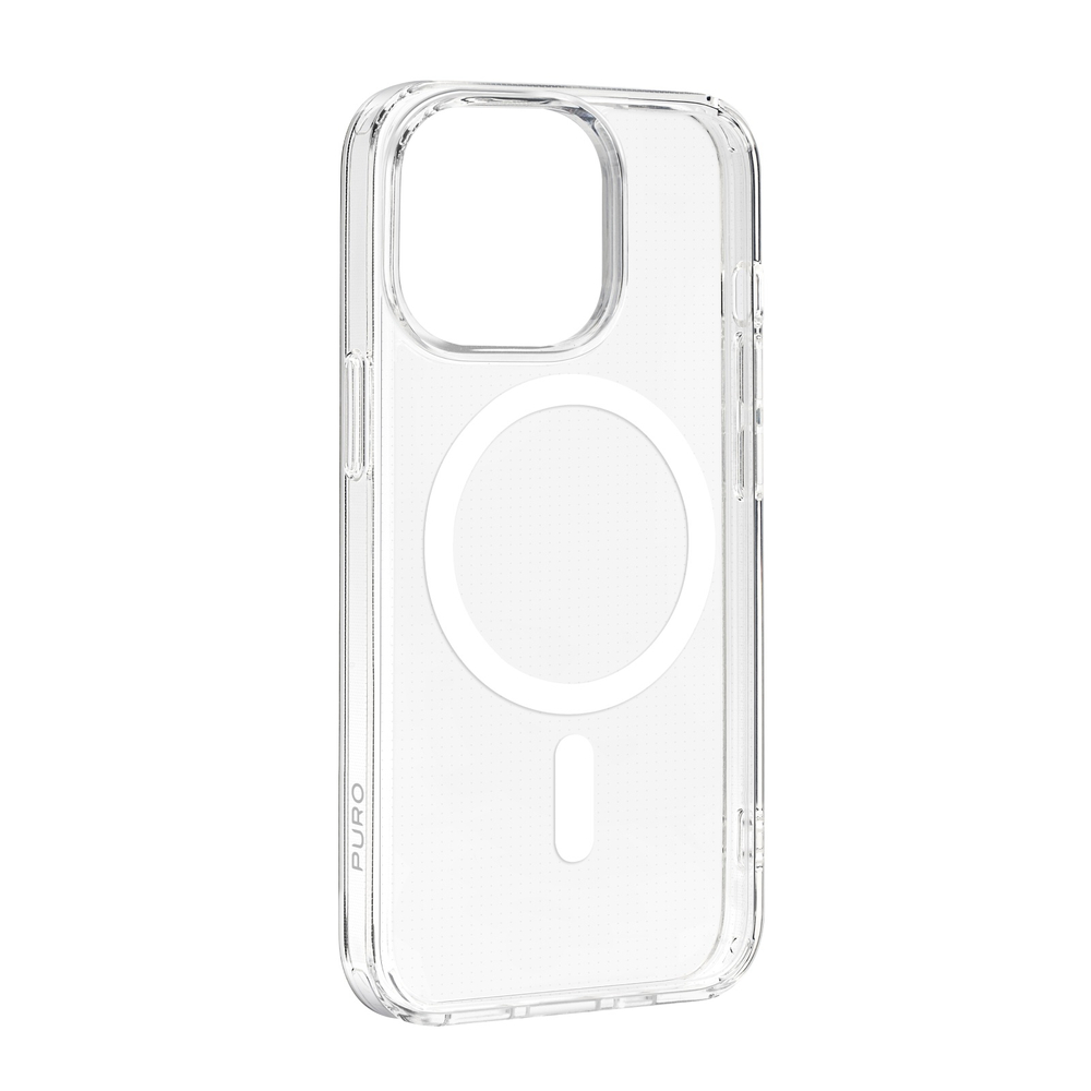 Puro iPhone 15 Pro Case Lite Mag MagSafe, Transparent