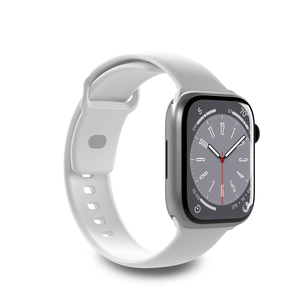 Puro Apple Watch 38 / 40 / 41 mm Strap Icon Silicone, White