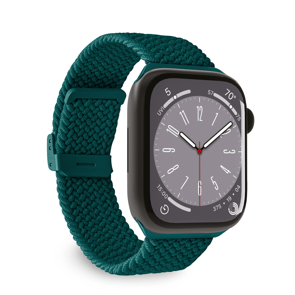 Puro Apple Watch 38 / 40 / 41 mm nailoninis dirželis Loop, tamsiai žalias