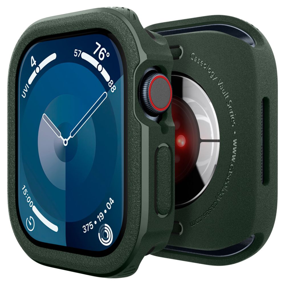 Spigen Caseology Vault Case for Apple Watch 10 (46mm), Green