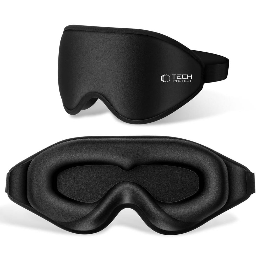 Tech-Protect Eyeshade Sleep Mask, Black
