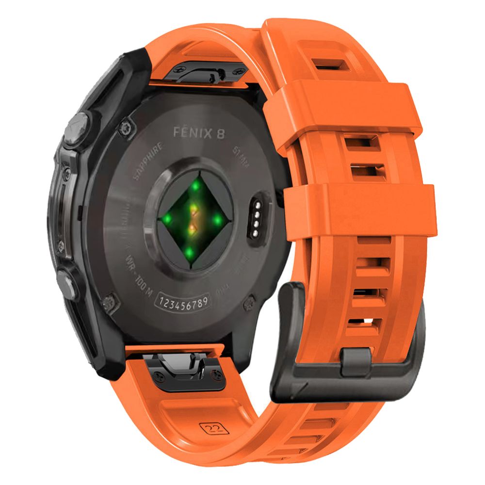 TECH-PROTECT SILICONE GARMIN FENIX 5S / PLUS 6S PRO 7S 8 (43 MM) ORANGE