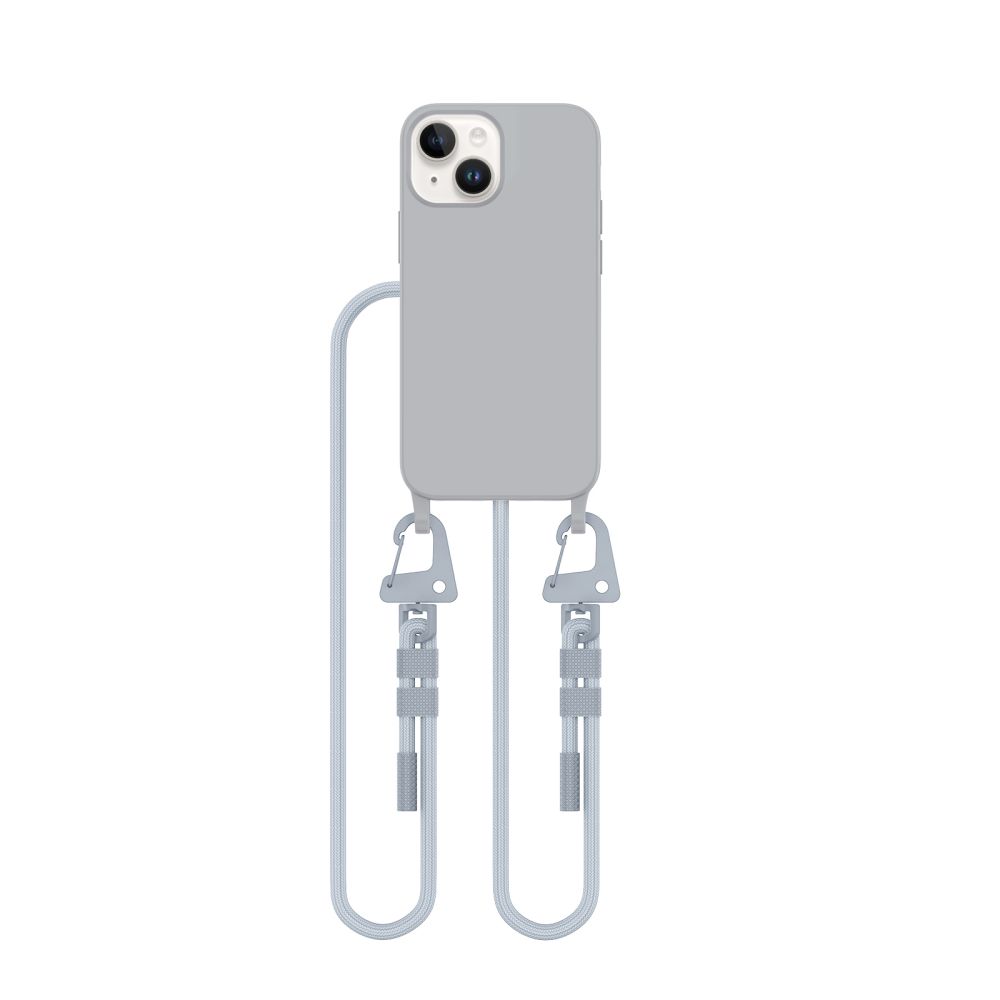 Tech-Protect iPhone 13 mini dėklas MagNecklace MagSafe, pilkas