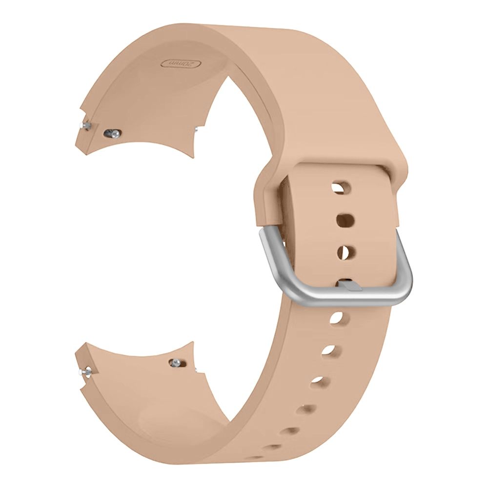 Tech-Protect Silicone dirželis Samsung Galaxy Watch 4/5/5 Pro/6/7/FE, Smėlio
