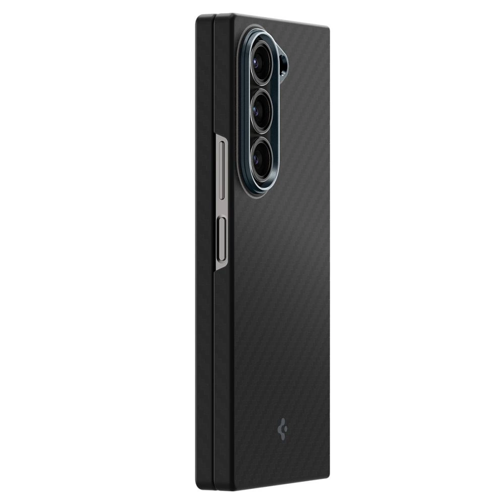 Spigen Airskin TPU dėklas telefonui Samsung Galaxy Z Fold 6, juodas