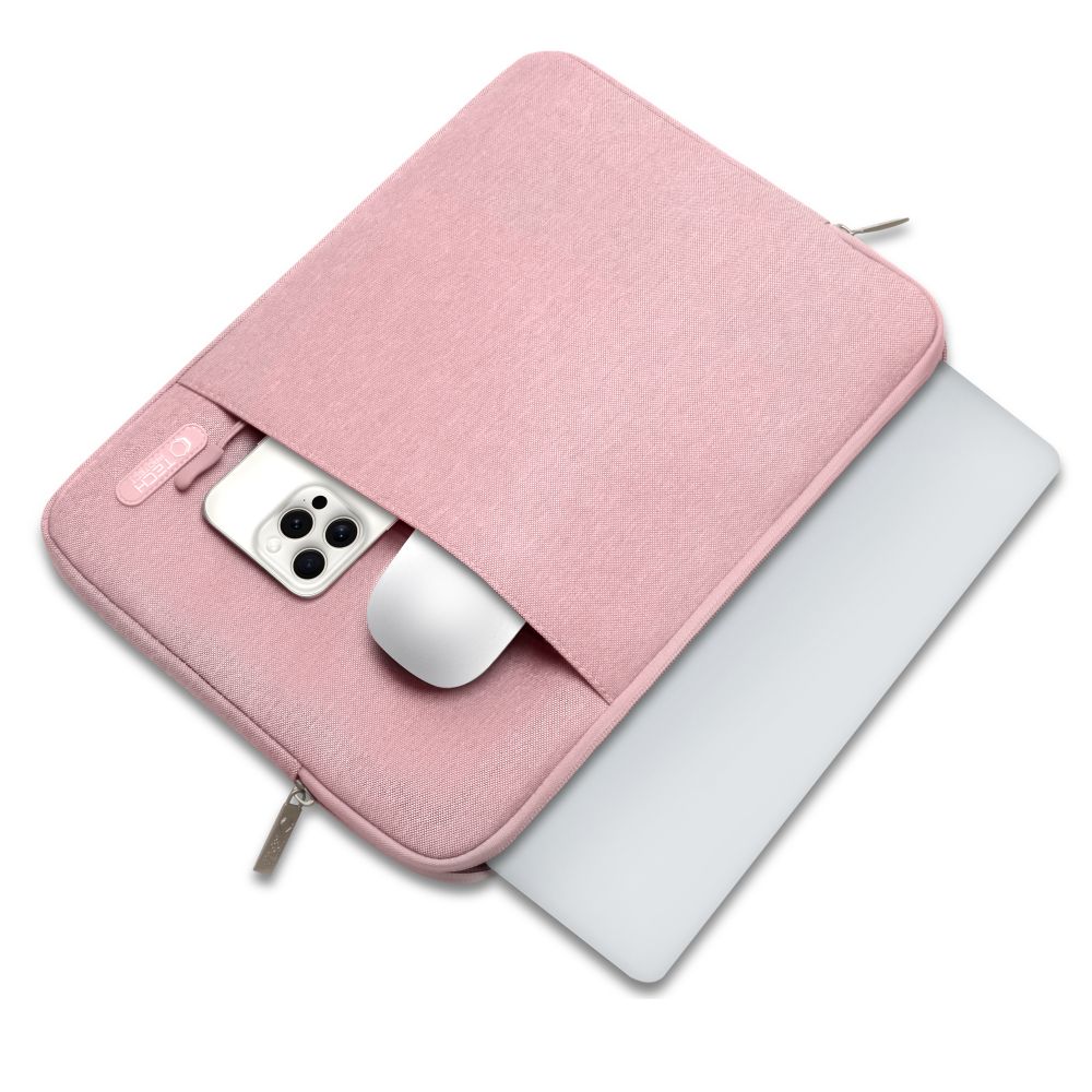 Tech-Protect Sleeve Laptop 13-14\" Case, Pink