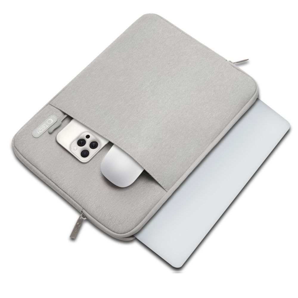 Tech-Protect Sleeve Laptop Case 13-14\", Gray