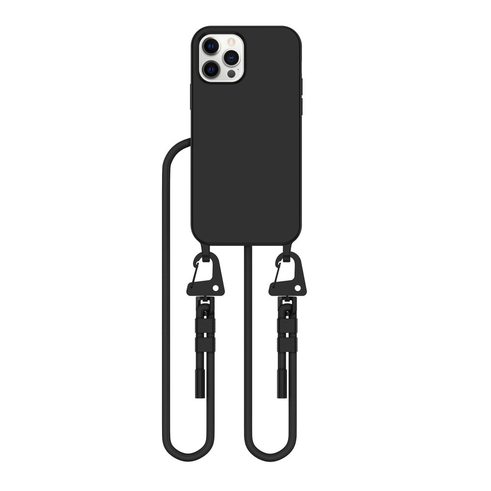 Tech-Protect MagNecklace MagSafe dėklas iPhone 12 / 12 Pro, juodas