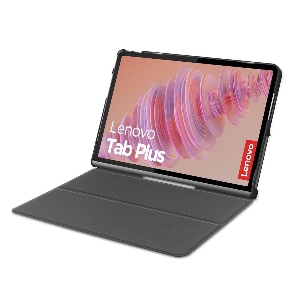 Tech-Protect SmartCase atverčiamasis dėklas Lenovo Tab Plus, juodas