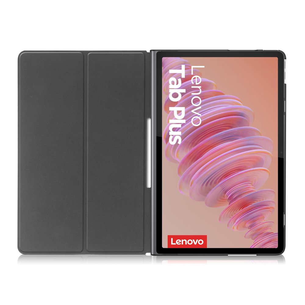 Tech-Protect SmartCase atverčiamasis dėklas Lenovo Tab Plus, juodas