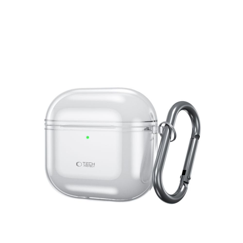 Tech-Protect FlexAir dėklas Apple AirPods 4, skaidrus