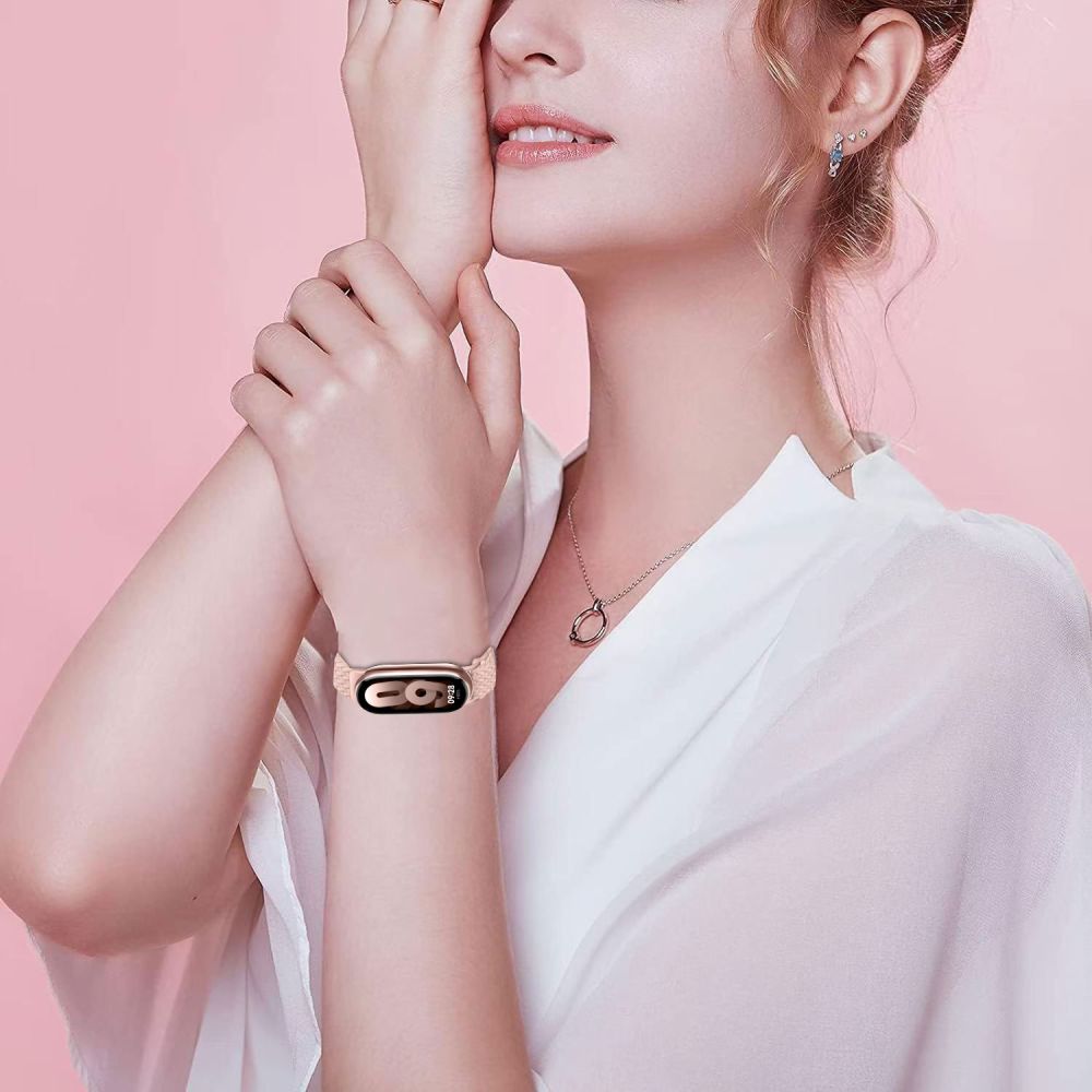 TECH-PROTECT NYLONMAG XIAOMI SMART BAND 8 / 9 NFC DARK CHERRY